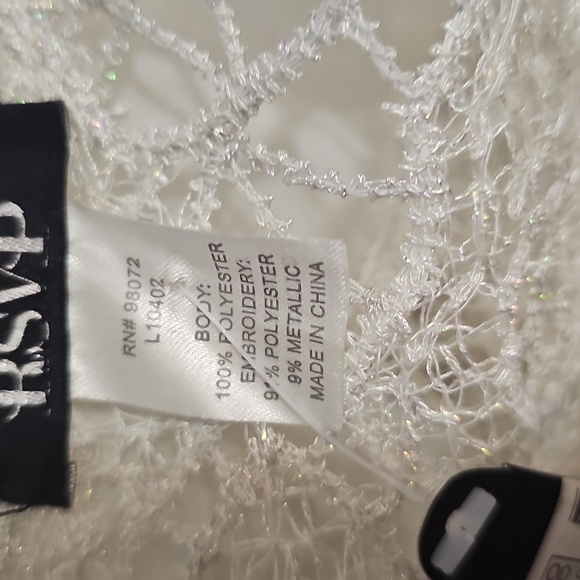 NWT RSVP Battenberg lace scarf - Picture 2 of 3